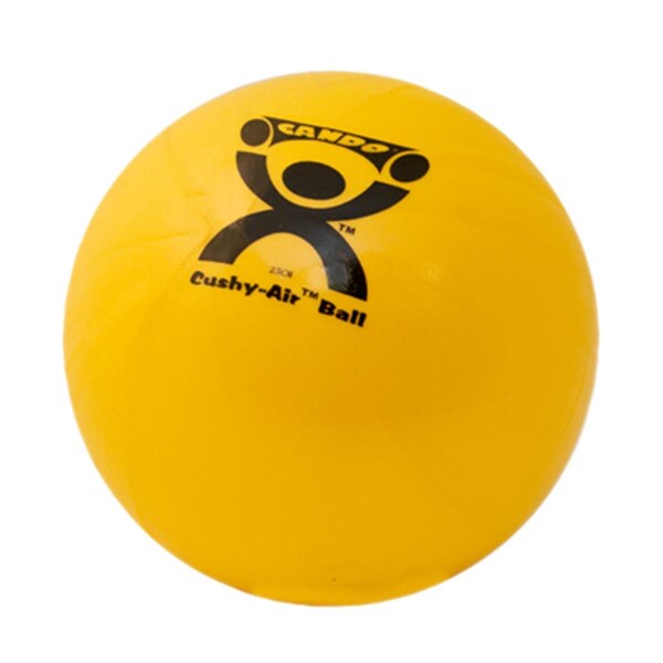 Fabrication Enterprises 10 in. Cushy-Air Hand Ball, Yellow - FA129106