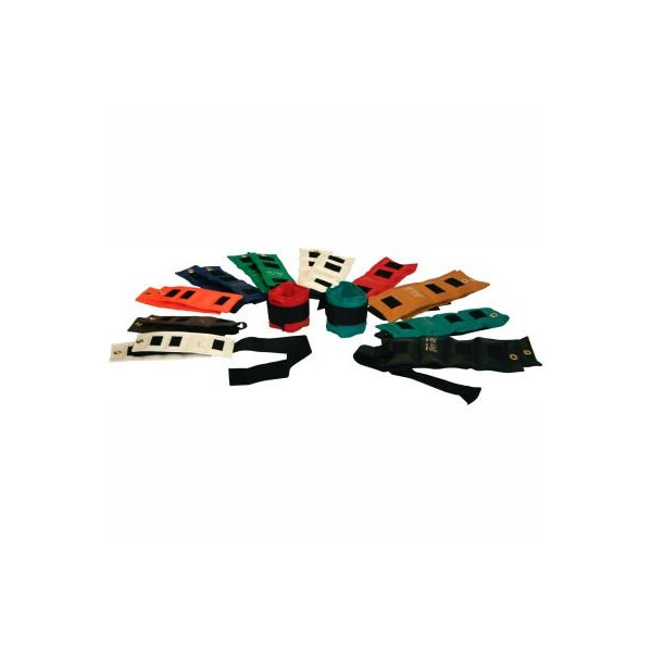 Fabrication Enterprises Cuff Deluxe Wrist and Ankle Weight, 20 Piece Set - 238414