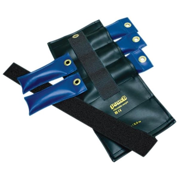 Fabrication Enterprises Fabrication Enterprises 10-0301 Pouch Variable Wrist and Ankle Weight; Black - 10-0301