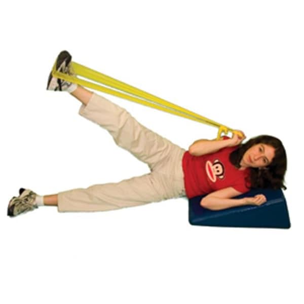 Cando International Cando 10-5606 No Latex Exercise Band - 4ft Ready to Use - Silver - XX-Heavy - 1353864
