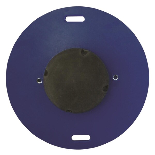 Step-Up Relief 16 in. Balance Combo Circular Wobble & Rocker Board; Black - ST2580151