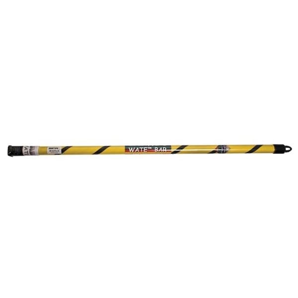 Fabrication Enterprises Fabrication Enterprises 10-1603 Cando Slim Wate Bar; Yellow Stripe - 10-1603