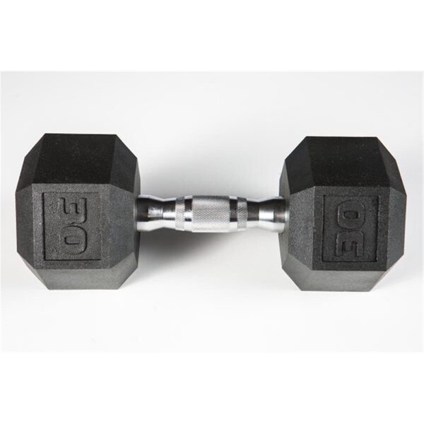 York Barbell York Premium Pvc Hex Dumbbell with Chrome Ergo Handle - 30 lbs - 37011