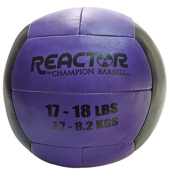 Konika Exports 17 - 18 lbs Medicine Ball, Purple - 1377213