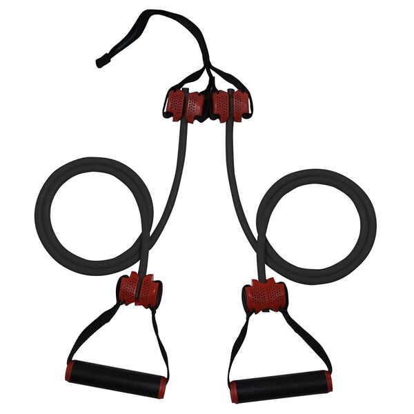 Lifeline First Aid Trainer R10 Resistance Cables, Black - 100 lbs - LLTC-10