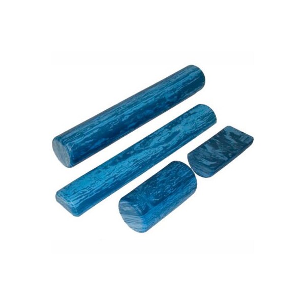 Fabrication Enterprises CanDo Heavy Duty EVA Foam Roller, Half-Round, 6" Dia. x 12"L - 30-2211