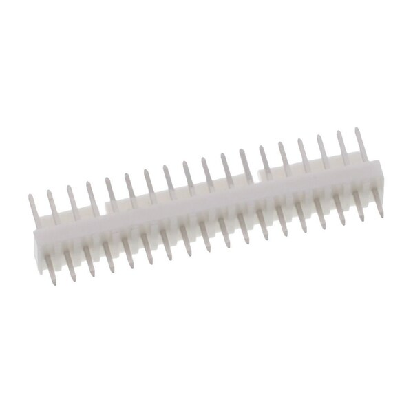 Conector de placa Molex, 18 contactos, 1 fila, macho, recto, paso de 0.1 pulgadas, terminal de soldadura, fricción - 22232181