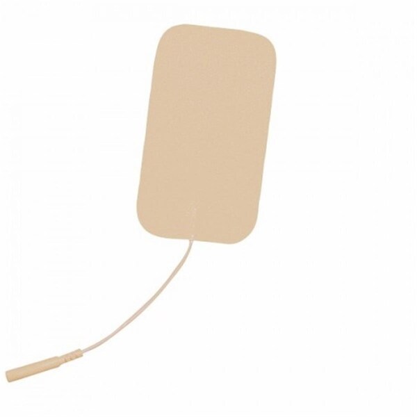 Fabrication Enterprises Fabrication Enterprises 13-1293-10 2 x 3.5 in. Fabstim Electrodes; Rectangle - Pack of 40 - 13-1293-10