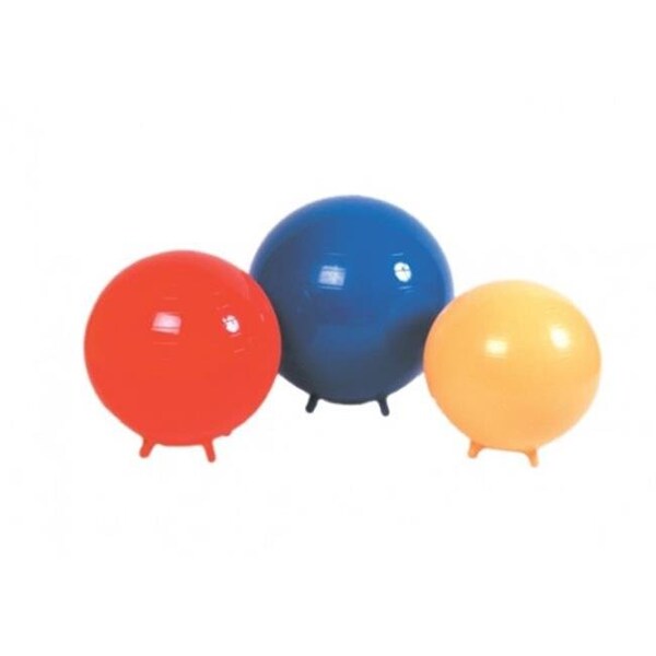 Fabrication Enterprises Fabrication Enterprises 30-1892 21.7 in. Cando Feet-Ball Inflatable Ball; Orange - 30-1892