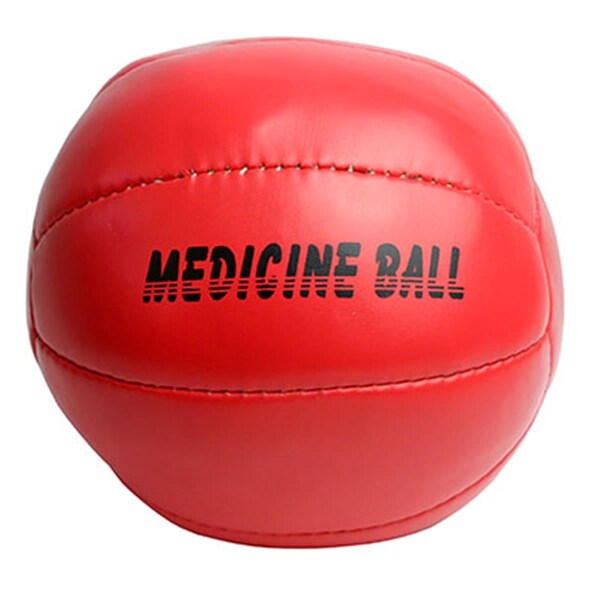 Fabrication Enterprises 7.5 in. Plyometric & Medicine Ball, Red - 2 Kg - 4.4 lbs - FA129190