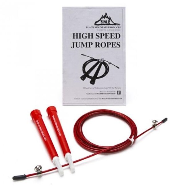 Black Mountain Products Black Mountain Products Speed Rope Red Speed Jump Rope Cable; Red - SPEED ROPE RED