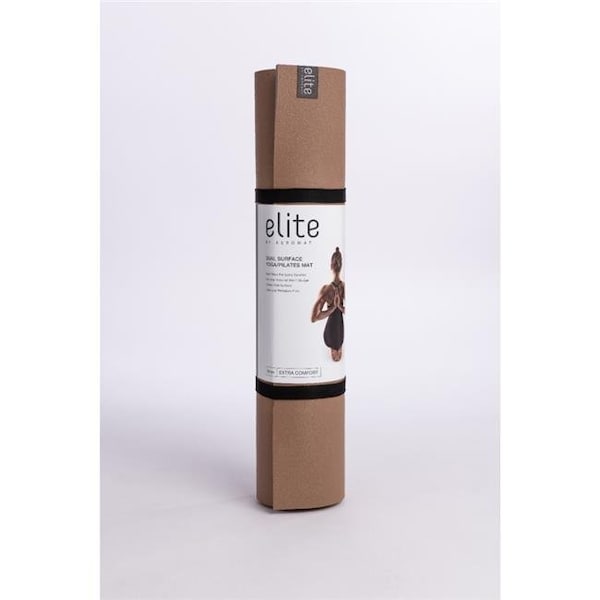Aeromat Aeromat 72382 Elite Dual Surface Yoga & Pilates Mat; Dusty Rose - 72382