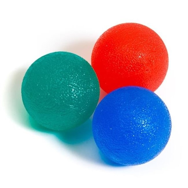 Black Mountain Products Black Mountain Products Hand Therpay Balls 3 Hand Therapy Exercise Ball; Multicolor - HAND THERPAY BALLS 3