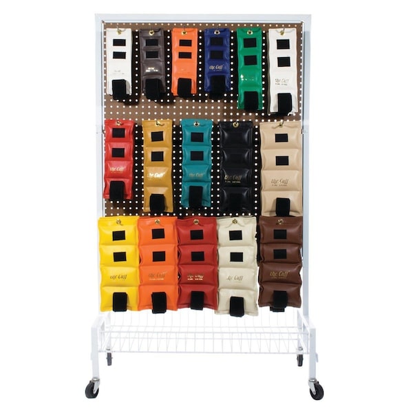 The Cuff Deluxe Ankle & Wrist Weight with Rack - 32 Piece - 240240