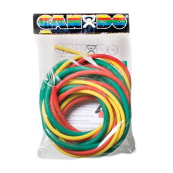 Fabrication Enterprises Cando Exercise Tubing Pep Pack - Easy with Yellow, Red, Green Tubing - FA129120