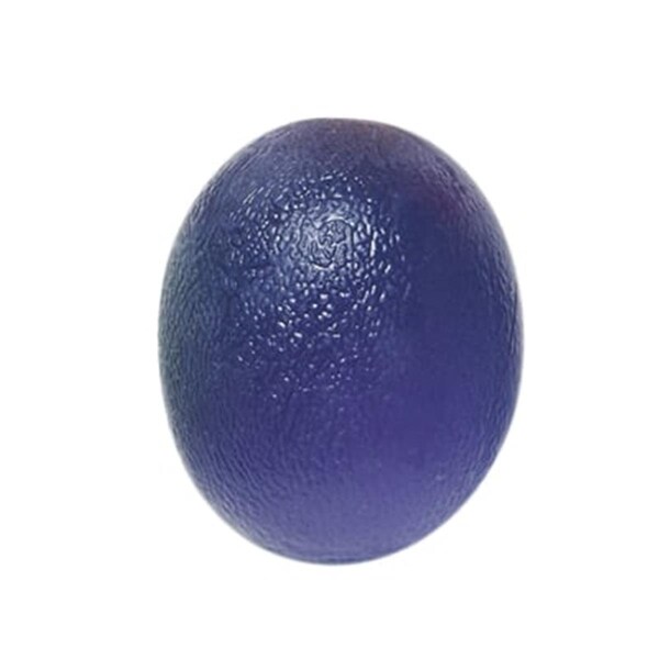Fabrication Enterprises CanDo Gel Squeeze Ball Large Cylindrical- Blue - Heavy - 10-1894