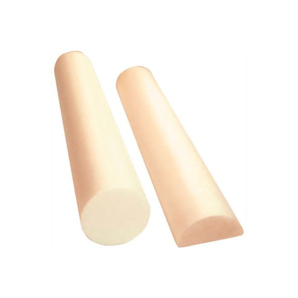 Fabrication Enterprises CanDo Antimicrobial Beige PE Foam Roller, Round, 6" Dia. x 36"L - 30-2330