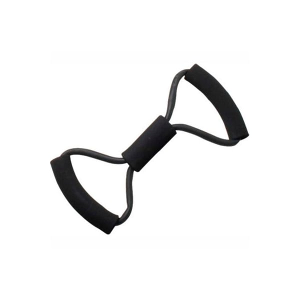 Fabrication Enterprises CanDo BowTie Tubing Exerciser, Black, 14" - 1342541