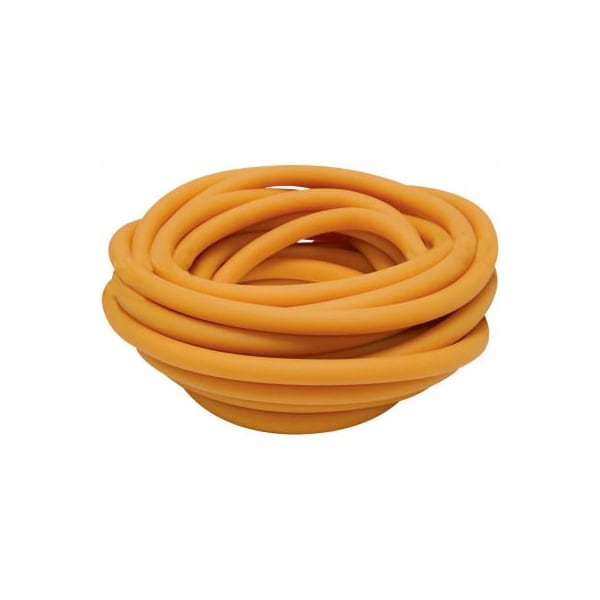 Fabrication Enterprises Sup-R Tubing Latex Free Exercise Tubing, Gold, 25' Roll/Bag - 1452845