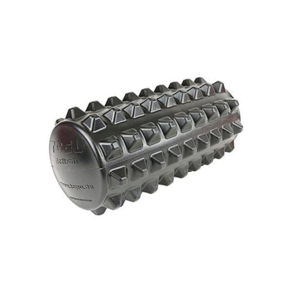 Fabrication Enterprises TOGU Actiroll Rumble Roller, Short, 12"L x 5" Diameter, Black - 30-4461BLK