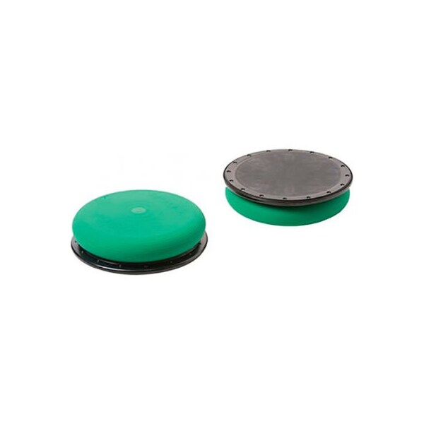 Fabrication Enterprises TOGU Dynair Golf Pro Balance Trainer, 14" Diameter x 4", Green, Set of 2 - 30-4070