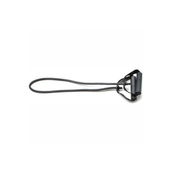Fabrication Enterprises CanDo Exercise Tubing with Handles, Black, 36" - 1335236