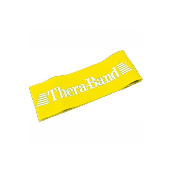Fabrication Enterprises Thera-Band Exercise Band Loop, 12", Yellow - 15250