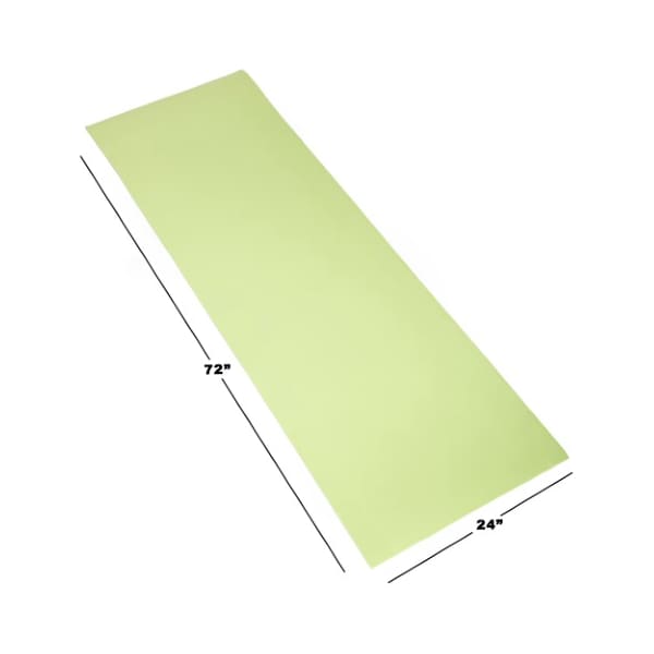 Leisure Sports Extra Thick Yoga Mat, Non-Slip Comfort Foam, Durable Exercise Mat For Fitness, Pilates (Green) - 197717FFQ