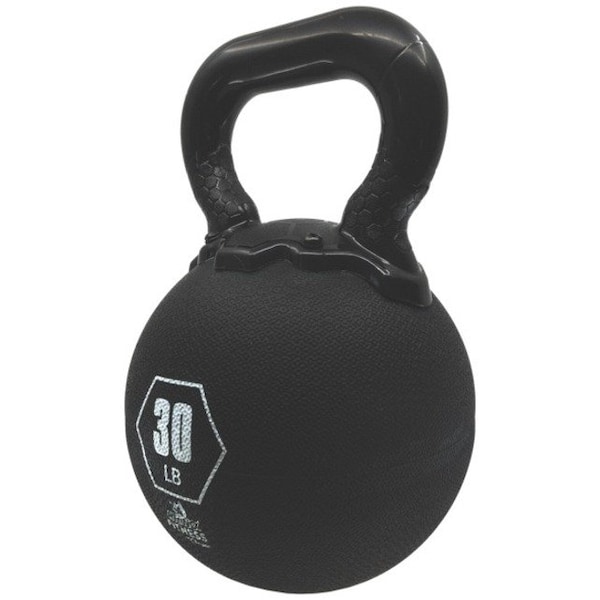 Champion Sports Durable Rhino Kettle Bell, Blue 30lb - RKB30