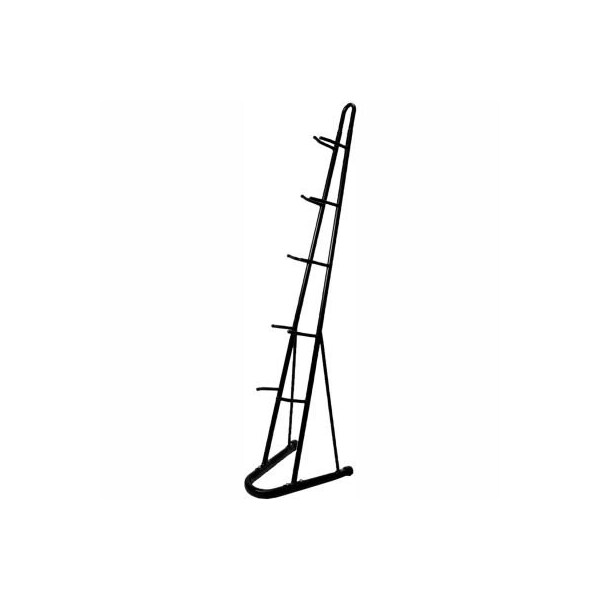Fabrication Enterprises CanDo Plyometric Ball Rack, Vertical, 5-Ball Capacity, 12"L x 12"W x 58"H - 445871