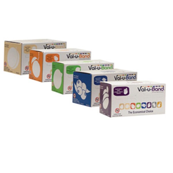 Val-U-Band Latex Free Band, 6 Yard - 5 Piece Set - VAL-U-BAND-10-6118
