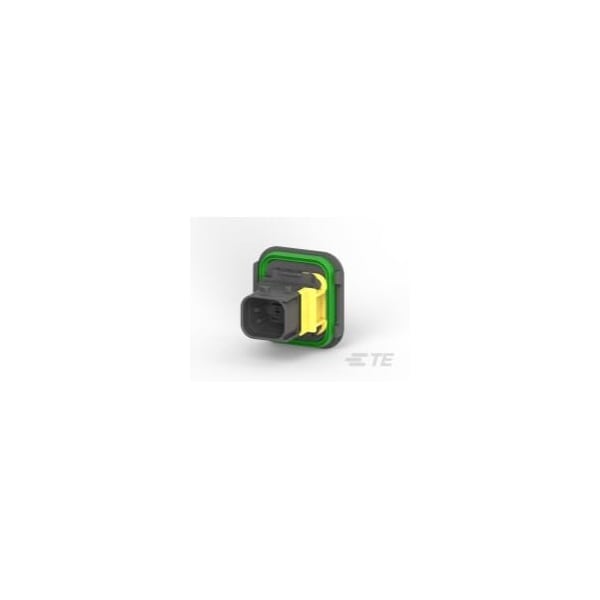 Conectores Automotrices de Te Connectivity 6Pos, Pestaña 1.6X0.6, Pestaña Hsg, Montaje, - 1-1703820-1