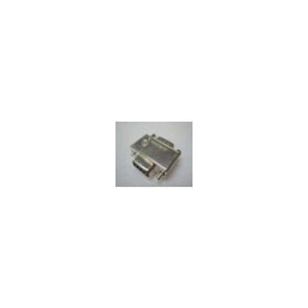 Adaptador de conector rectangular Amphenol, 9 contactos (Lado 1), 9 contactos (Lado 2), Montaje en panel, Macho-Hembra - FCE17E09AD210