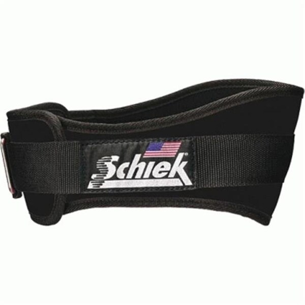 Schiek Sports Schiek Sport 2004-M 4.75 Inch Original Nylon Belt  Black  Medium - 2004-M