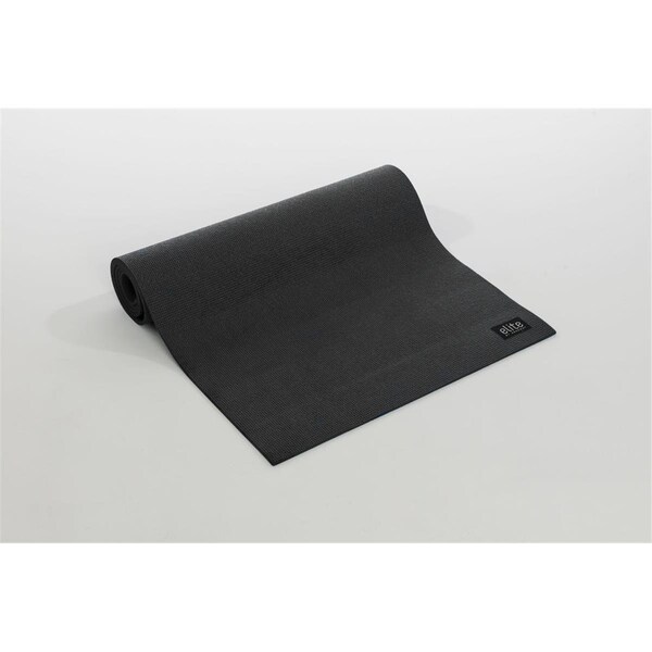Aeromat 0.25 x 24 x 72 in. Elite Yoga Pilates, Black - 72317
