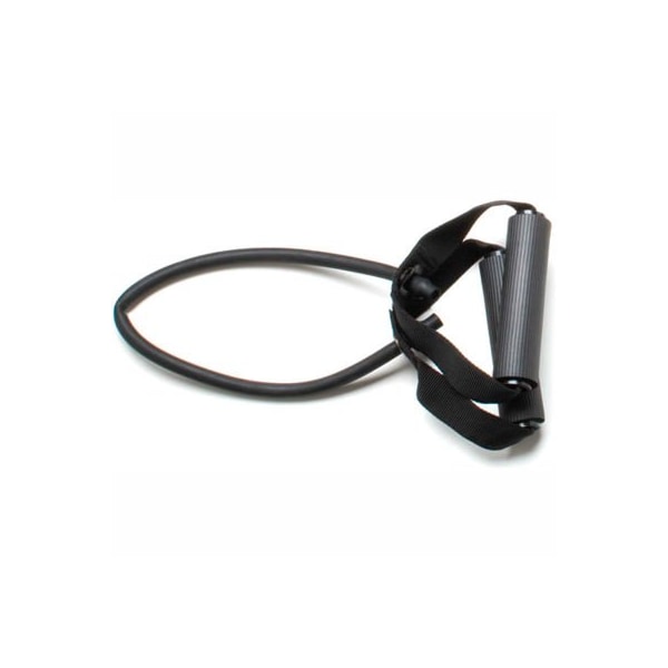 Fabrication Enterprises CanDo Exercise Tubing with Handles, Black, 18" - 1331584