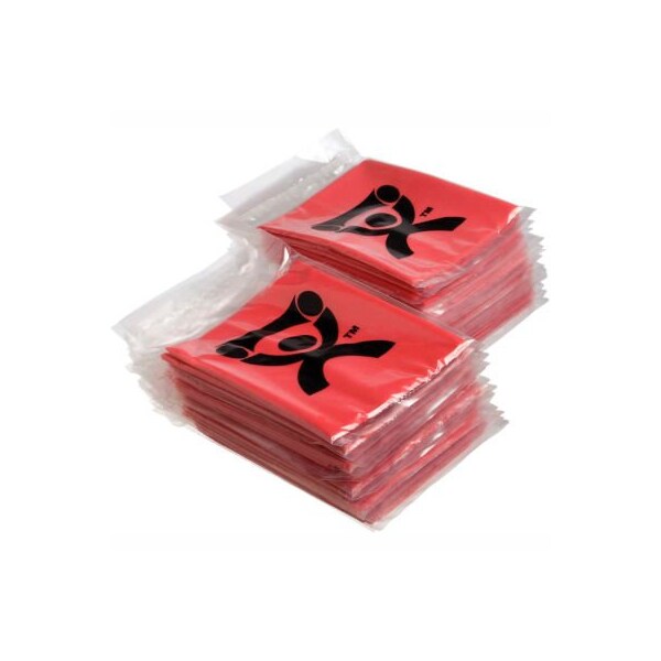 Fabrication Enterprises CanDo AccuForce Exercise Band, Red, 48"L Band, Box of 40 - 1476585