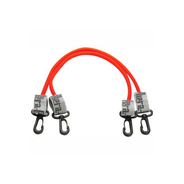 Fabrication Enterprises Thera-Band Exercise Station Accessory, 24" Red Tubing with Connectors, 1 Pair - 10-1582