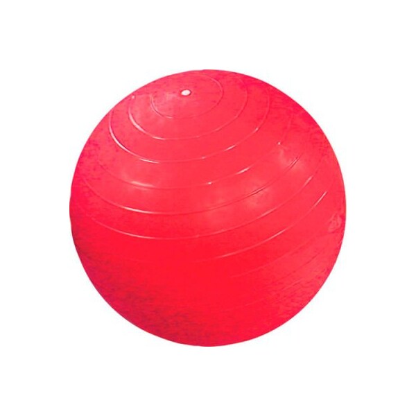 Fabrication Enterprises CanDo Sup-R Duty Inflatable Exercise Ball, Super Thick, Red, 75 cm (30") - 30-1964