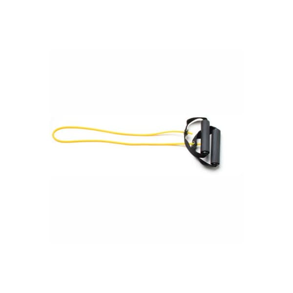 Fabrication Enterprises CanDo Exercise Tubing with Handles, Yellow, 36" - 1333775
