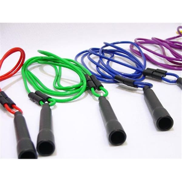 Everrich Industries Everrich EVA-0001 Adjustable Jump Ropes - Set of 6 Colors - EVA-0001