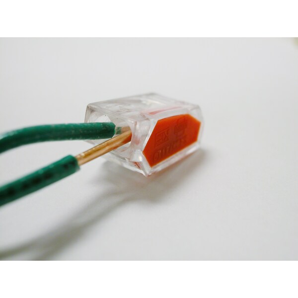 Conector de cables PushGard de Gardner Bender, cables de 22 a 12 AWG, contacto de cobre, material de carcasa de policarbonato - 19-PC2.
