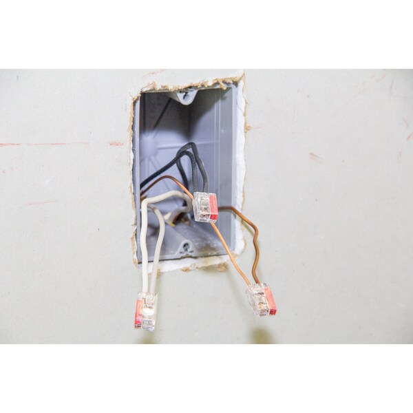 Conector de cables PushGard de Gardner Bender, cables de 22 a 12 AWG, contacto de cobre, material de carcasa de policarbonato - 19-PC2.