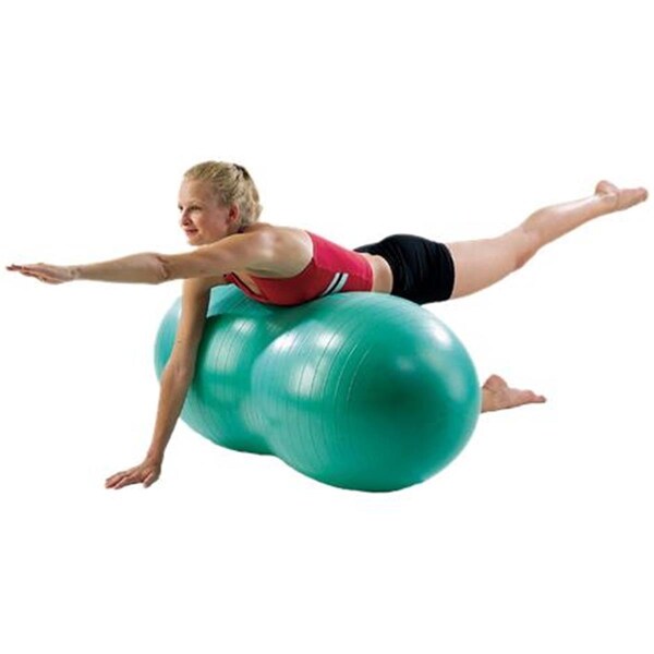 Aeromat 60 cm Therapy Peanut Ball Burst Resistance - Red - 35247
