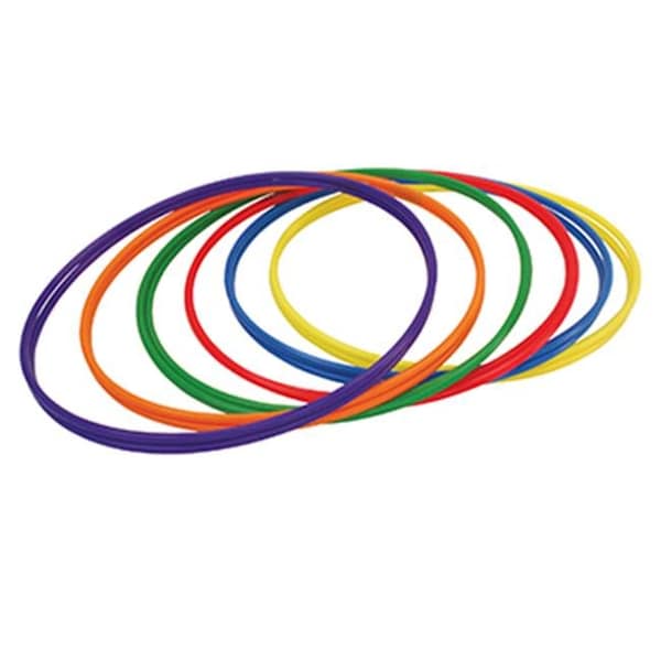 Champion Sports Champion Sports Chsh3 Plastic Hoops 30In 12Pk 2 Each Of 6 - CHSH3