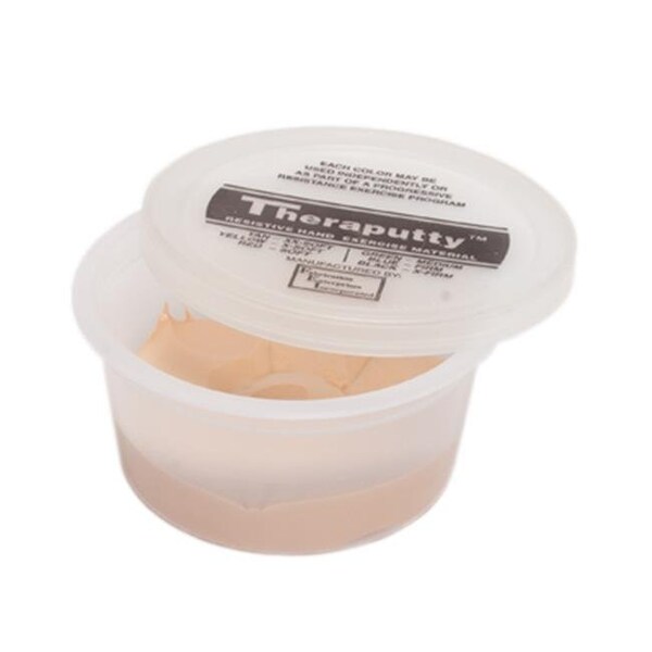 Fabrication Enterprises Fabrication Enterprises 10-0956 CanDo Theraputty Exercise Material; 2 Oz.; Tan - XX-Soft - 10-0956