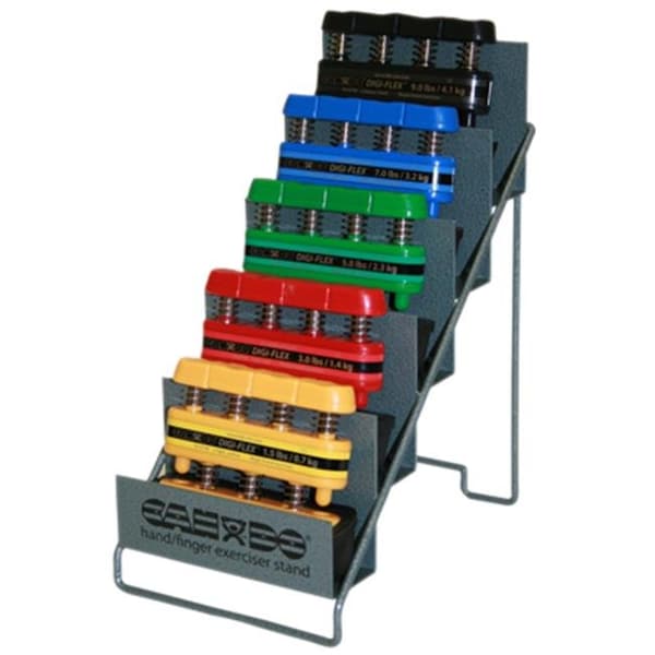 Fabrication Enterprises Fabrication Enterprises 10-0749 Cando Digi-Flex Hand Exerciser - Set of 5 - 10-0749