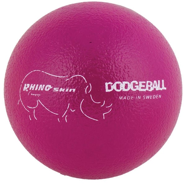 Champion Sports 6.3 in. Rhino Skin Ball, Neon Purple - CH56088