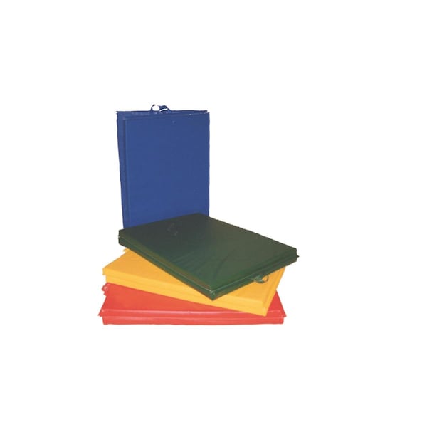 Cando International 6 X 8 Ft. Center Fold Mat With Handle - 1.38 In. Envirosafe Foam With Cover, Specify Color - 38-2217