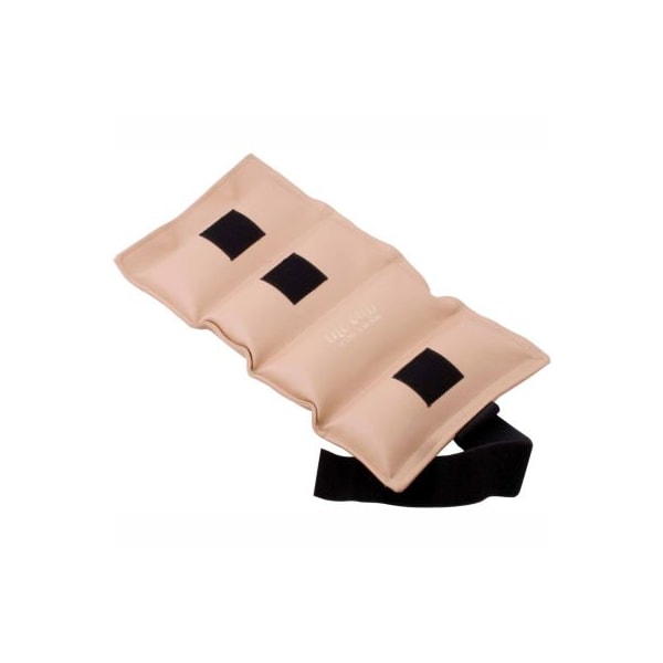 Fabrication Enterprises Cuff Deluxe Wrist and Ankle Weight, 15 lb., Tan - 225630